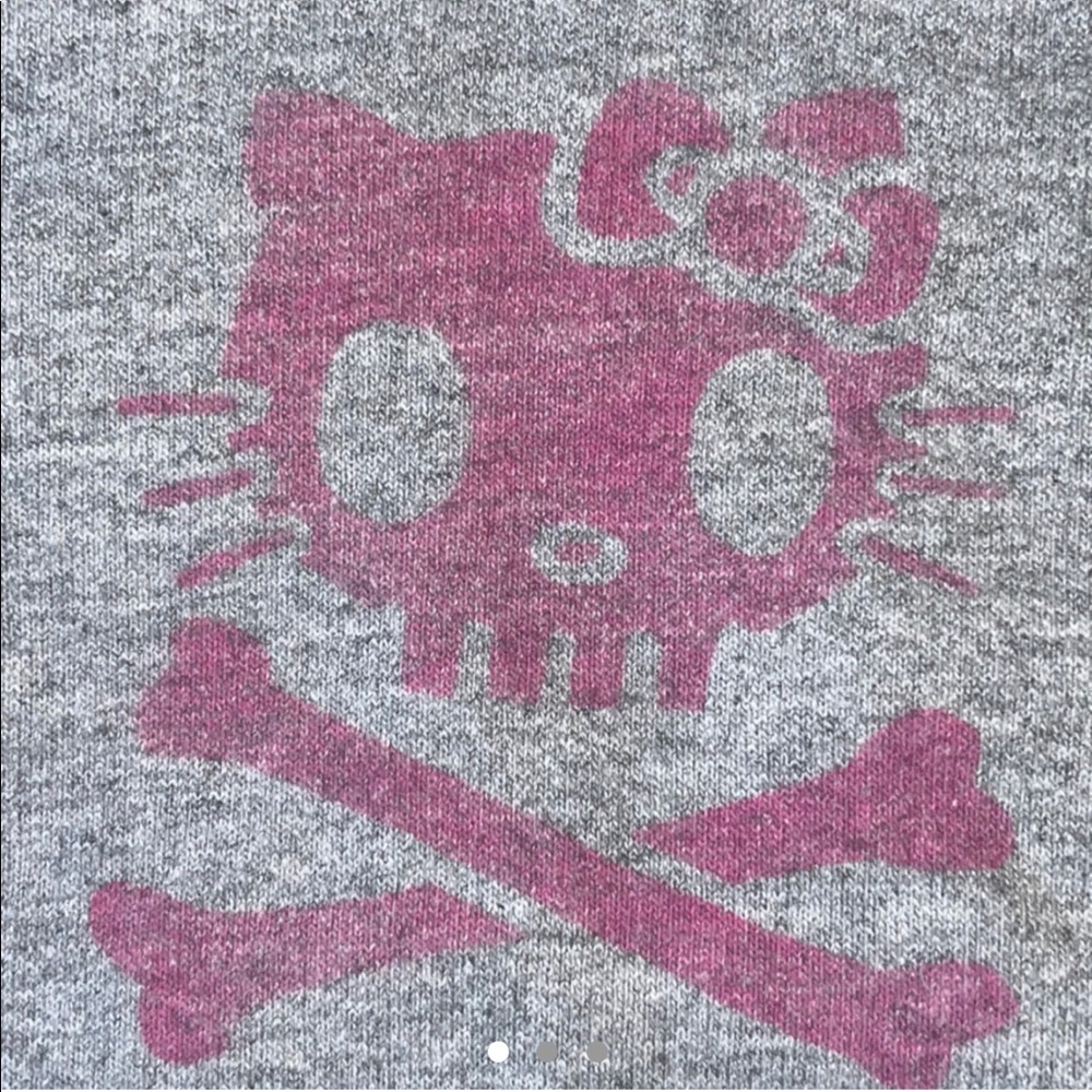 hello kitty skull hoodie